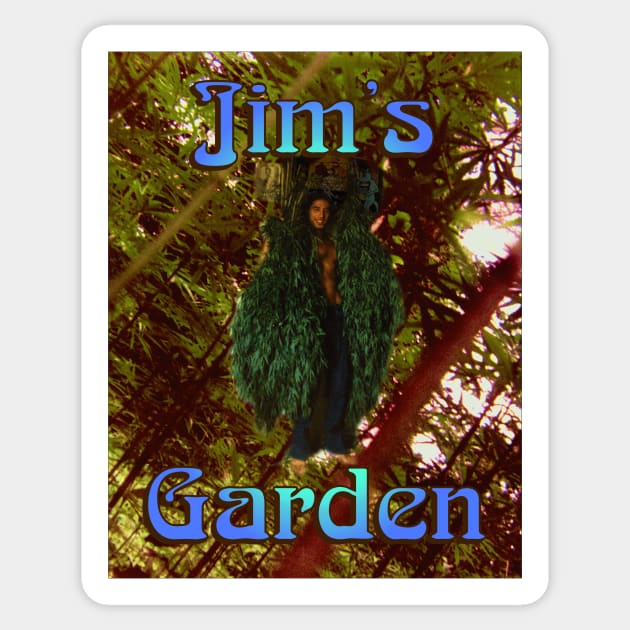 Jim's Garden Sticker by Norwood Designs